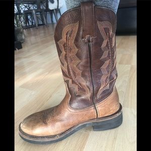 Durango Brown Leather Women’s Cowgirl Boots